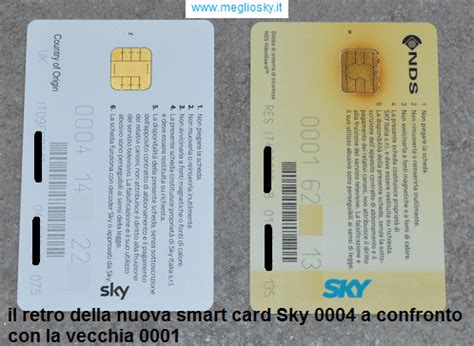 nuova smart card sky problemi|Codice di errore verifica.